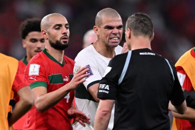 Pepe se revolta com árbitro argentino em eliminação de Portugal: 'Vão dar o título para Argentina'