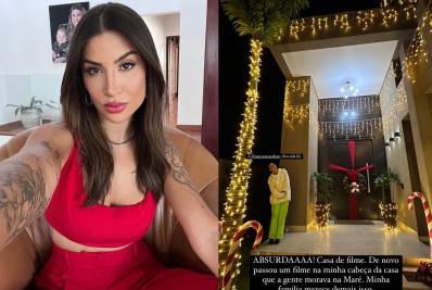 Bianca Andrade mostra mansão da mãe e relembra infância na Maré: 'Minha família merece'