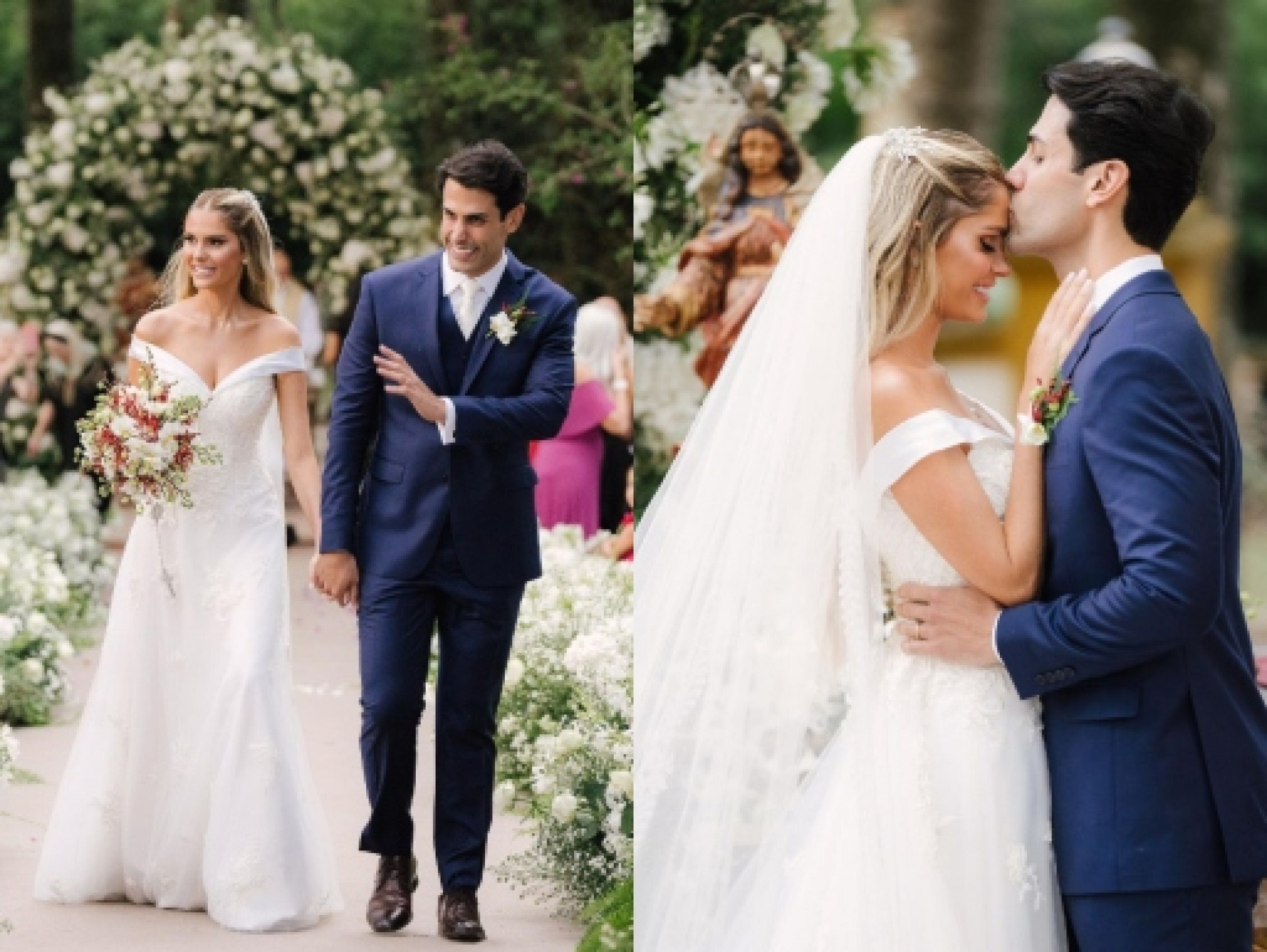 Casamento de Bárbara Evans e Gustavo Theodoro - Reprodução do Instgaram