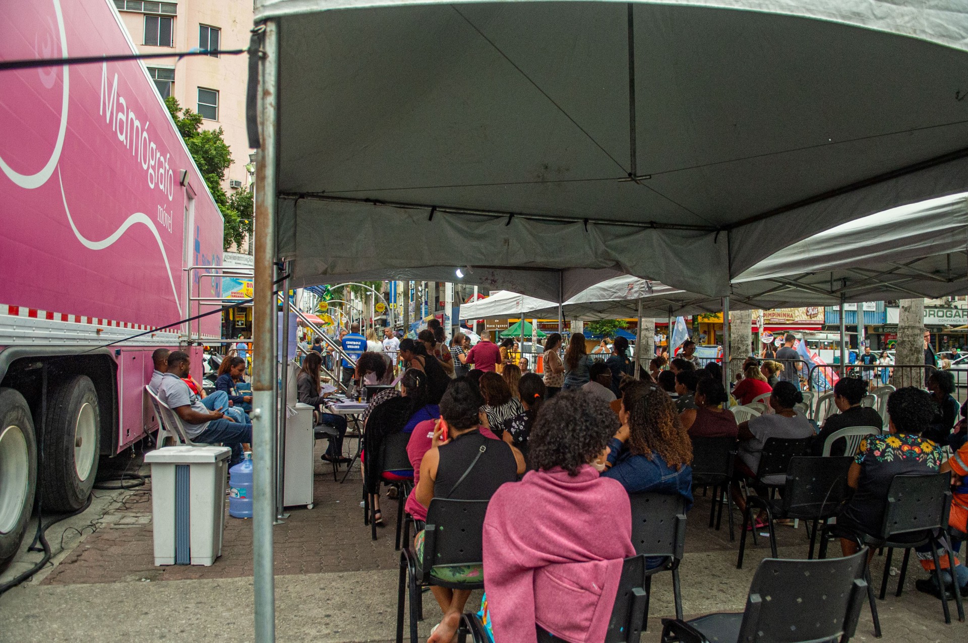 O Mamógrafo móvel ficará alocado na Avenida Vinte e Dois de Maio, 5.483 - Armando Paiva / Secretaria de Estado de Saúde