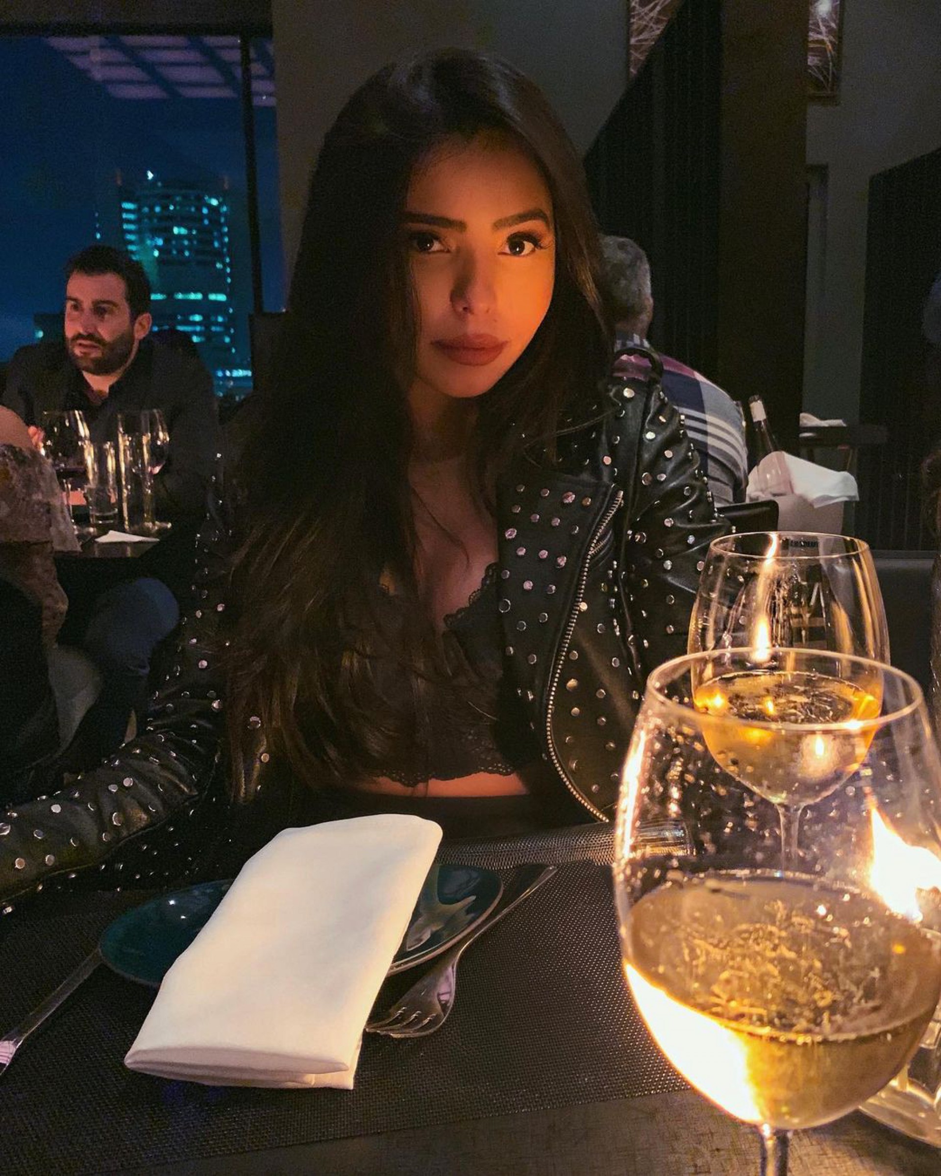 A estudante de medicina Thaiane Kneip negou ser amante de Thiago Silva - Reprodução/Instagram