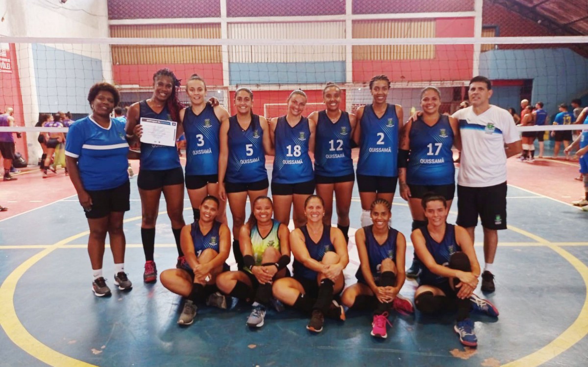 Formam a equipe de Quissam&atilde;, as atletas Bruna Pessanha, Maiara Alvarenga, Vanessa Marins, Camilla Rangel, Evelyn Barcelos, Fabr&iacute;cia Carla, J&uacute;lia Andrade, Ludymila Reis, Thamara Aid, Ranna Anselmo, Raquel Paula Barcelos e Tais Pessanha