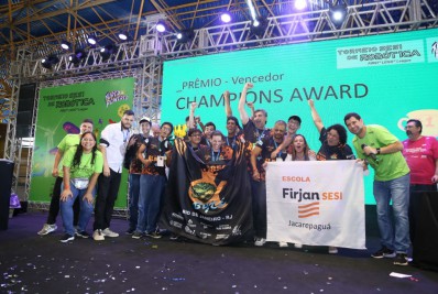 Torneio SESI de Robótica premia equipes e classifica para etapa nacional
