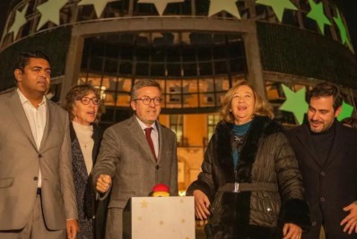 Árvore de Natal em Lisboa não acende após contagem regressiva e viraliza na internet