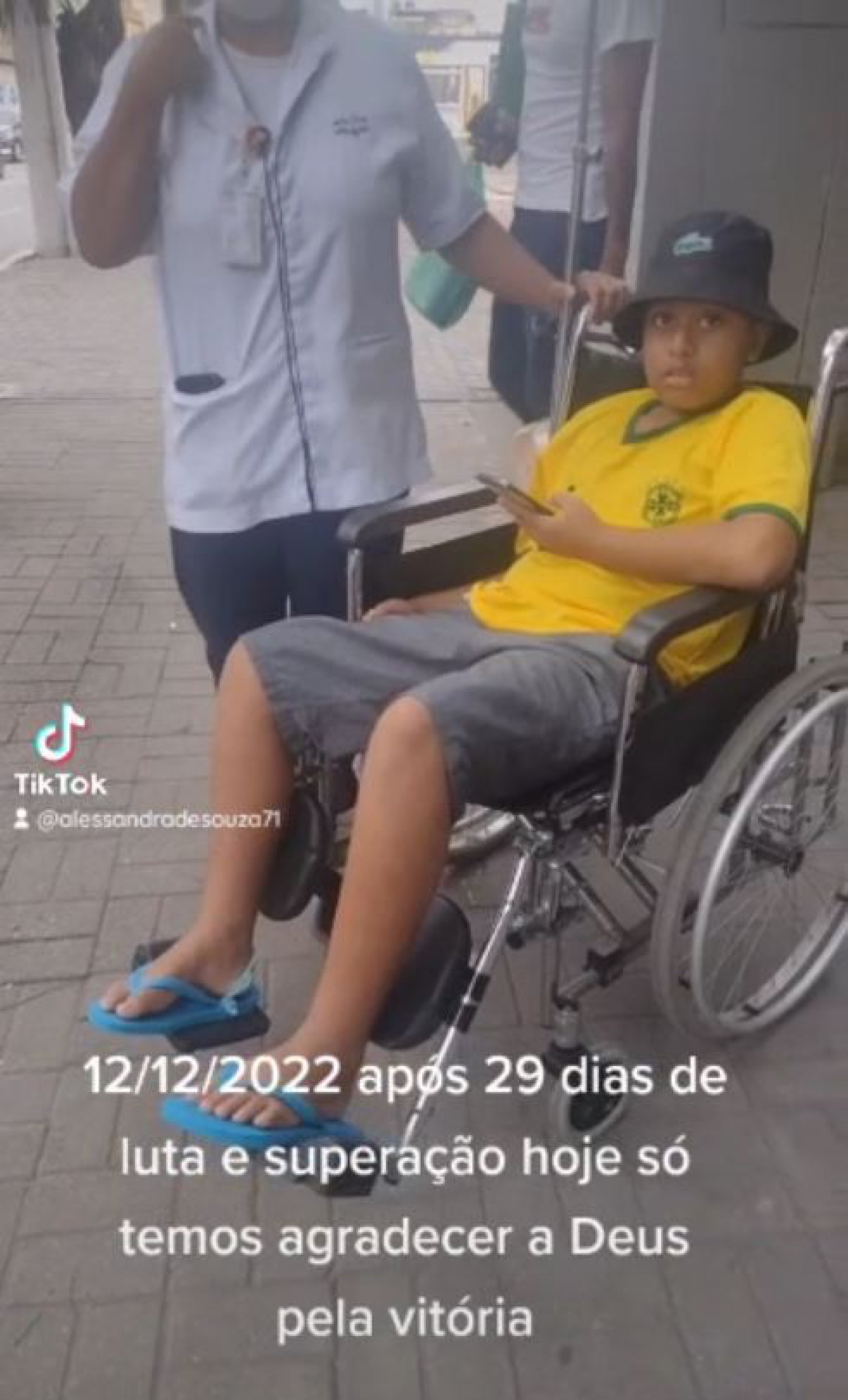 Ney Kayque recebe alta ap&oacute;s 29 dias