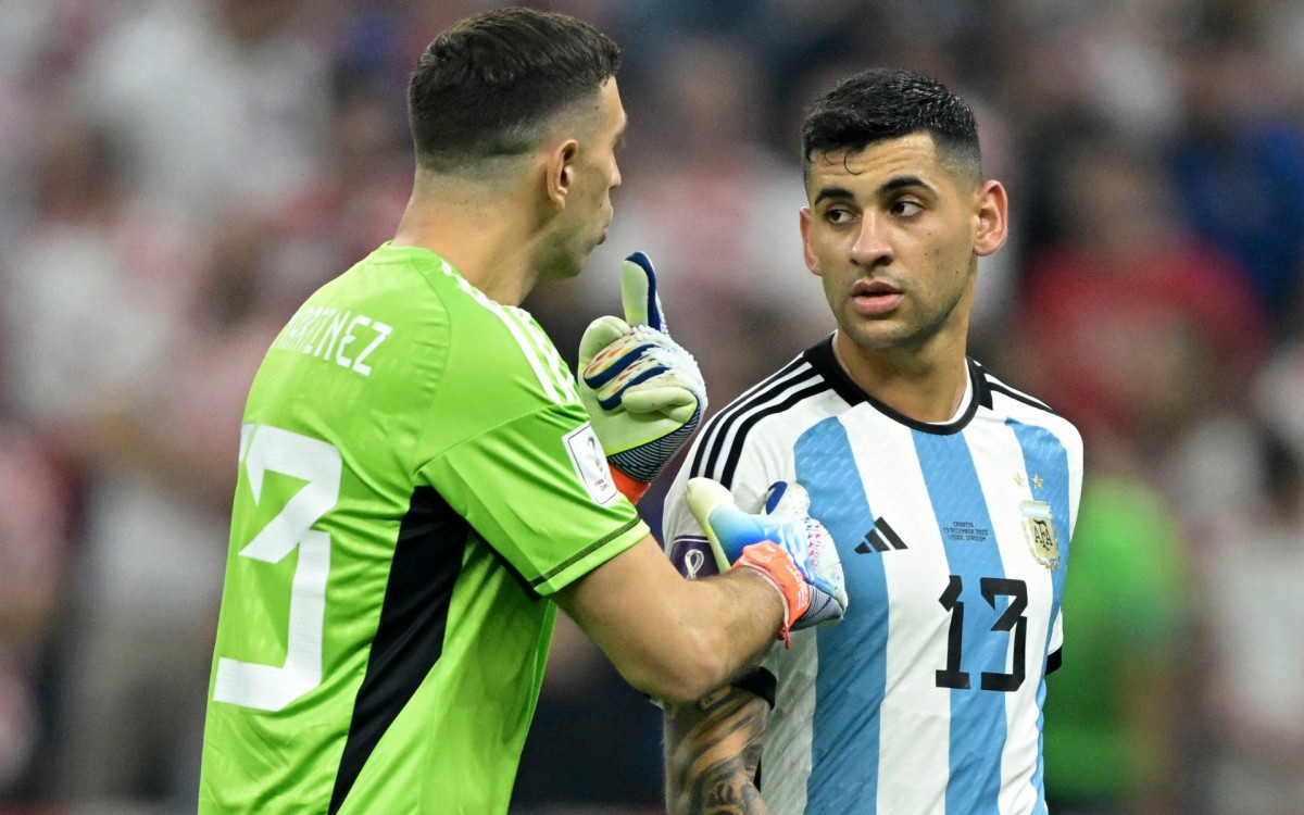 Argentina e Cro&aacute;cia se enfrentaram na semifinal da Copa do Mundo