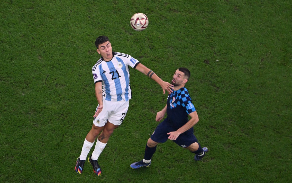 Argentina e Cro&aacute;cia se enfrentaram na semifinal da Copa do Mundo