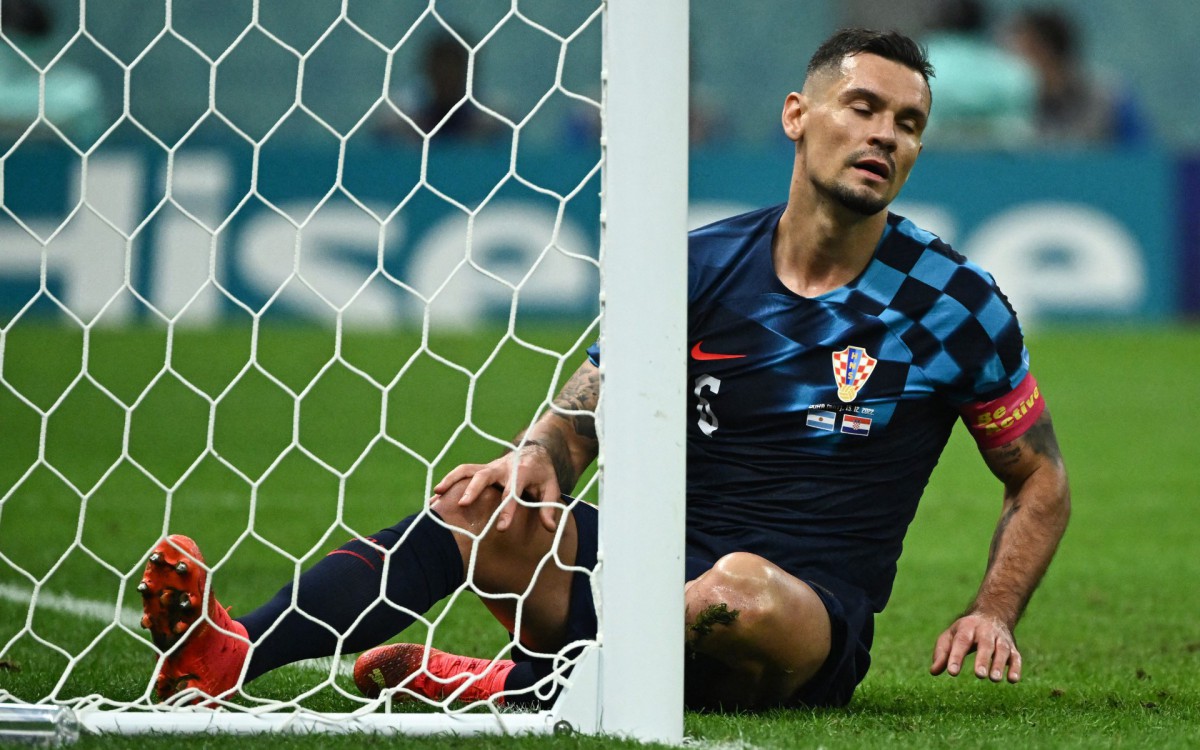 Argentina e Cro&aacute;cia se enfrentaram na semifinal da Copa do Mundo