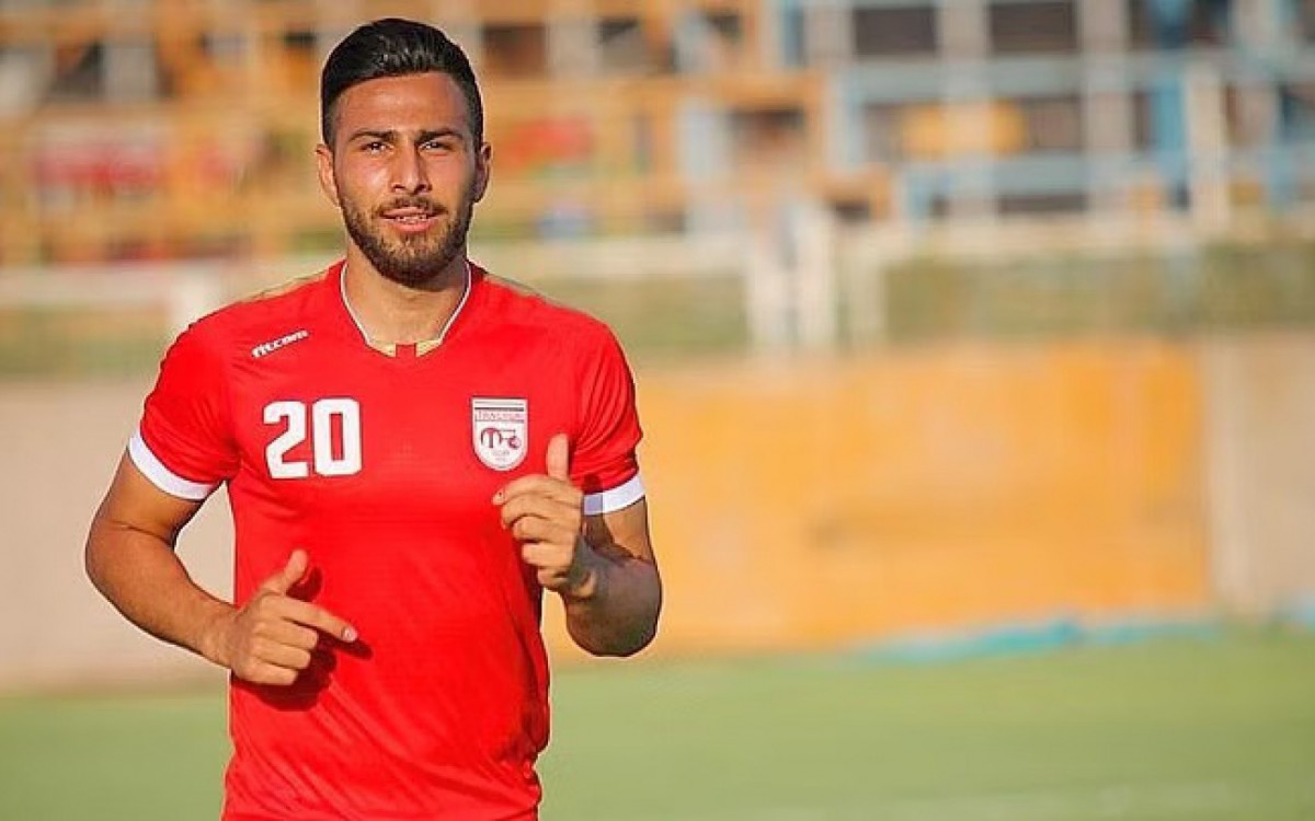 Amir Nasr-Azadani foi condenado à morte pelo governo do Irã 