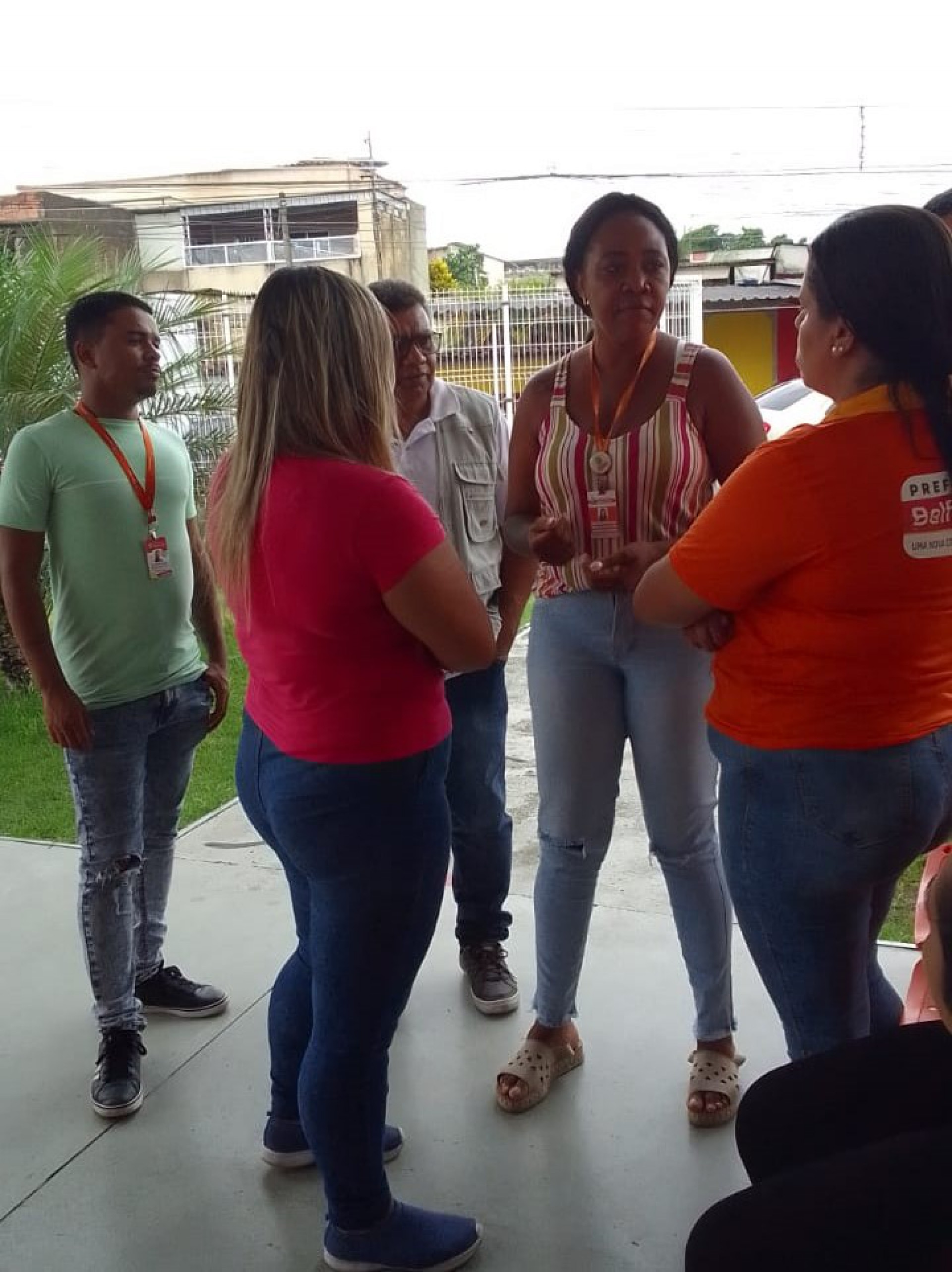 A equipe traçou metas para regularizar a vacinação contra o sarampo nos bairros - Divulgação