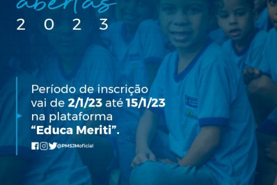 Pré-matrícula para novos alunos da rede municipal de Meriti começa em janeiro