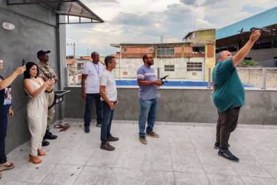 Mesquita apresenta novos equipamentos que serão utilizados no futuro Centro de Controle Operacional