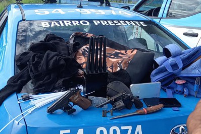 PM resgata homem de sequestro-relâmpago na Ilha do Governador