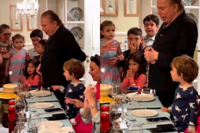 Vídeo: Silvio Santos comemora 92 anos ao lado da família
