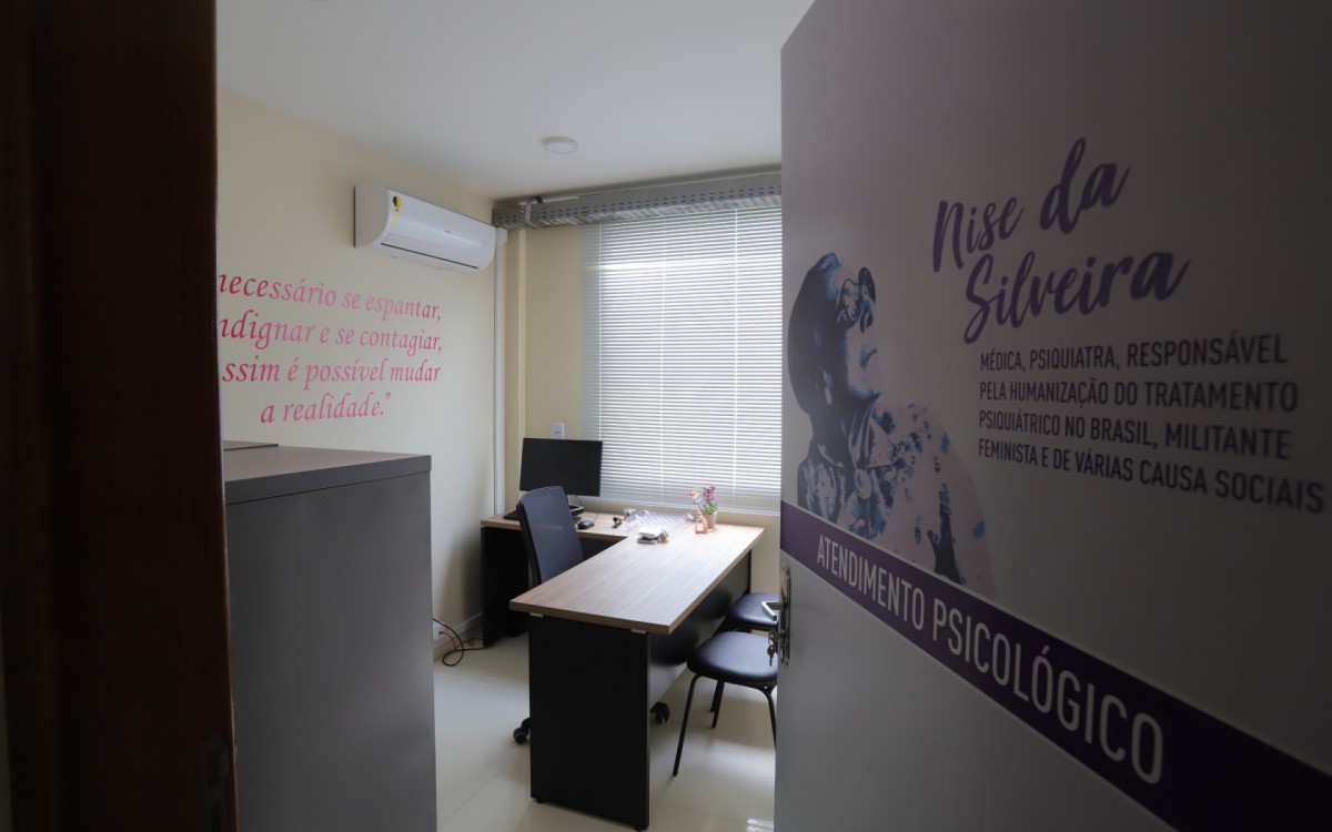 A nova Casa da Mulher conta com um espa&ccedil;o para atendimento psicol&oacute;gico