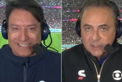 Áudio de narrador do SporTV vaza na Globo durante transmissão de jogo entre França e Marrocos