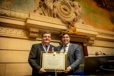 Rubem Vieira é homenageado na Câmara do Rio com a Medalha Pedro Ernesto