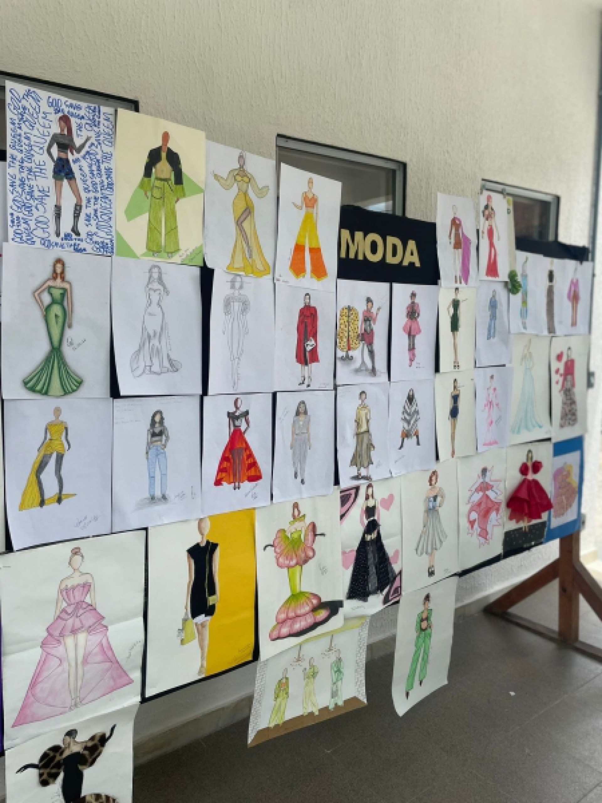 Primeiro desfile de moda dos alunos da Fundec
