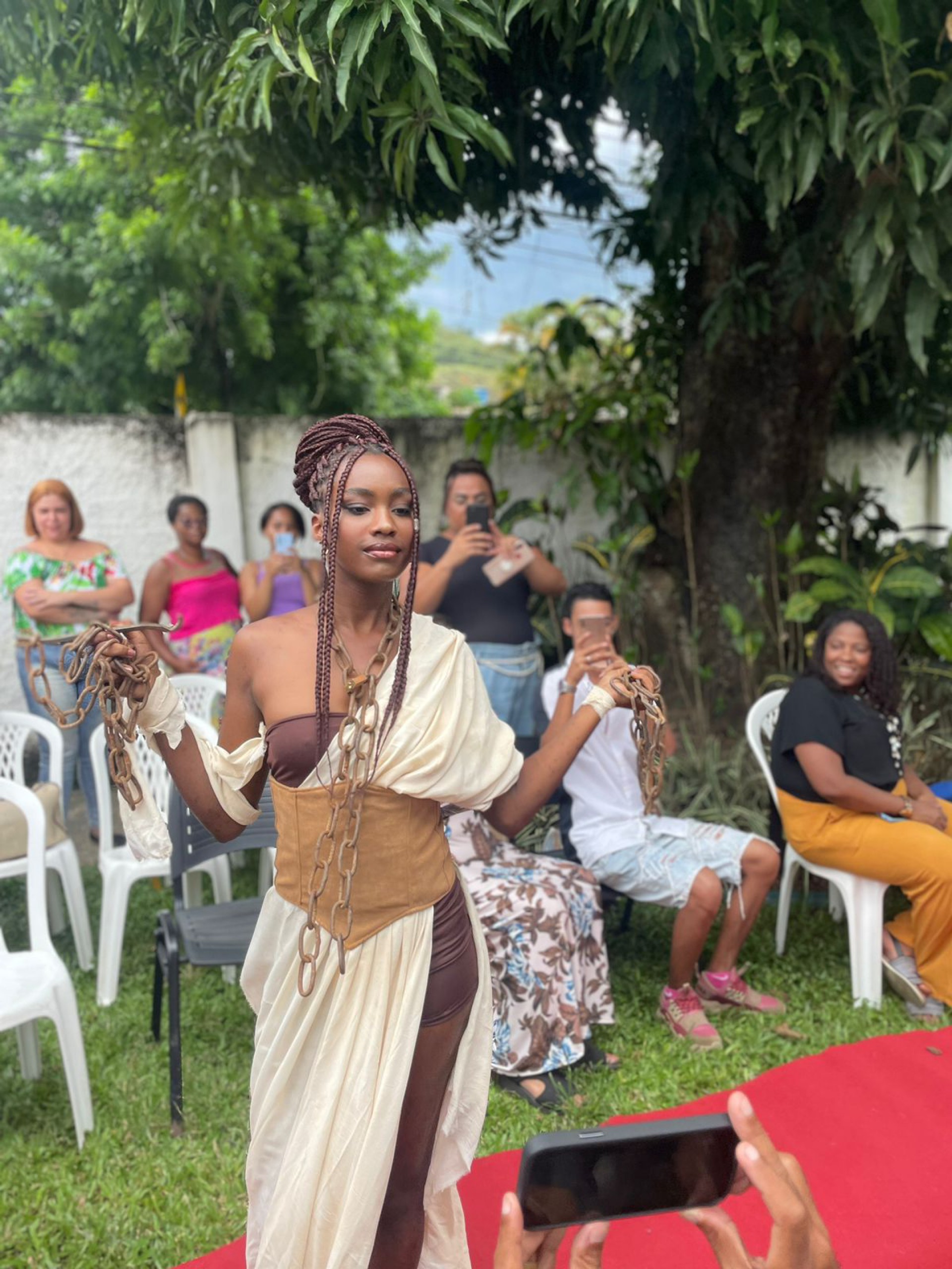 Primeiro desfile de moda dos alunos da Fundec