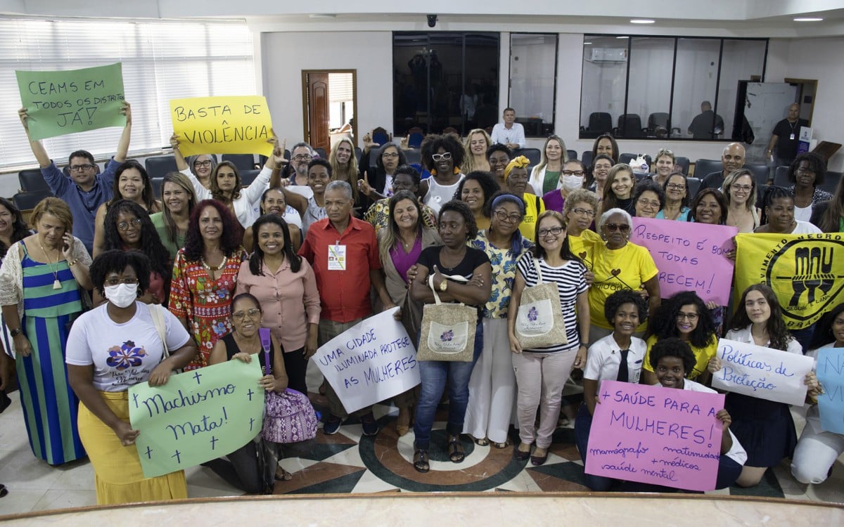 Câmara de Caxias sedia a 1ª Audiência Pública sobre o Plano Municipal de Políticas Públicas para as Mulheres - Art Vídeo/ Victor Hugo/ Divulgação