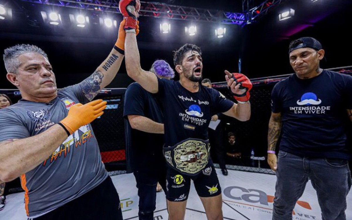 Fernando Ben 10 vai defender o cintur&atilde;o peso-galo de MMA 