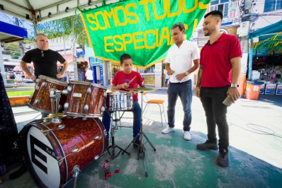 ‘Projeto Inclusão na Praça’ oferece  serviços para pessoas com deficiência em Belford Roxo