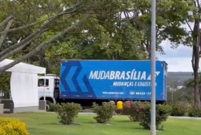 Vídeo: caminhão de mudança é visto no Palácio da Alvorada semanas antes do fim do mandato