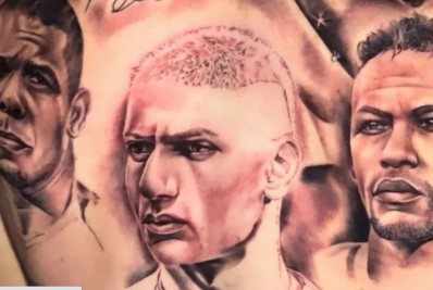 Ronaldo relata susto ao ver seu rosto tatuado por Richarlison: 'Fiquei impressionado'