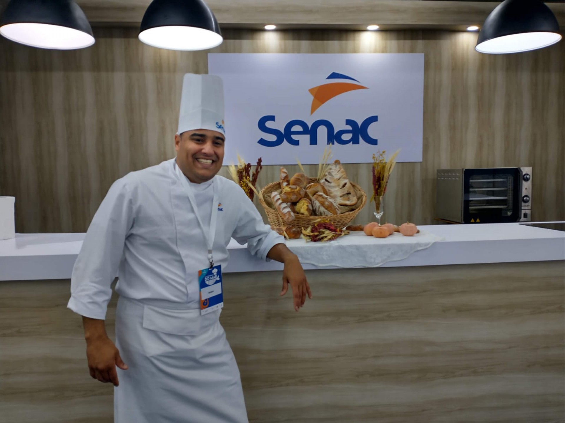 Cozinha Show atração do evento com degustação de sabores. - Divulgação/Senac