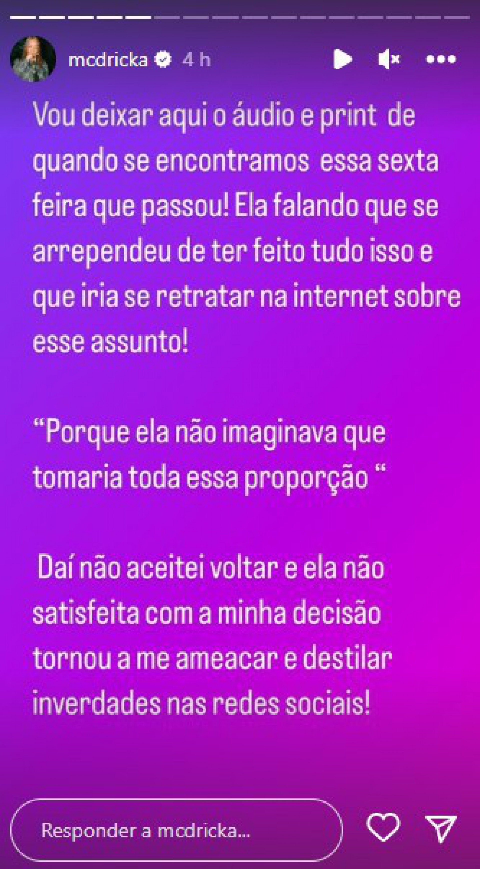 MC Drika expõe rotina do relacionamento - Reprodução Internet