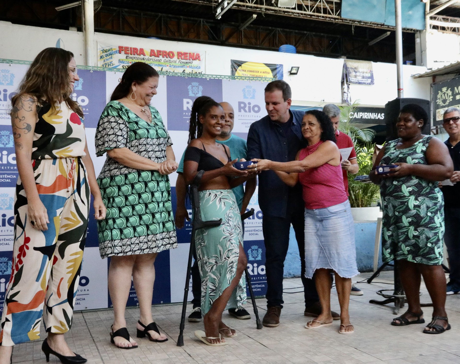 Cerimônia na Cozinha Comunitária em Renascença - Beth Santos / Prefeitura do Rio