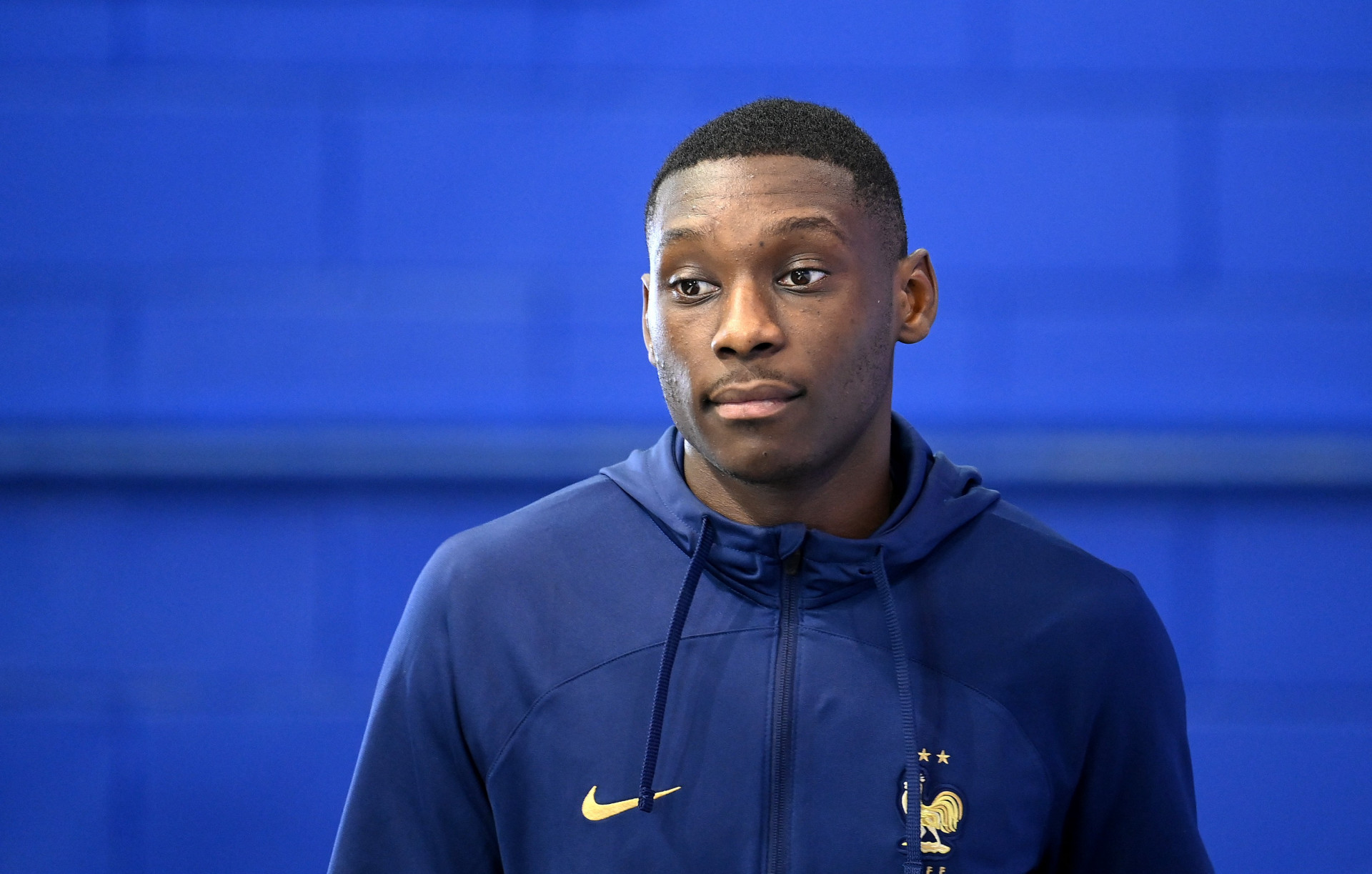 Kolo Muani &eacute; atacante da sele&ccedil;&atilde;o francesa - FOTO: FRANCK FIFE / AFP