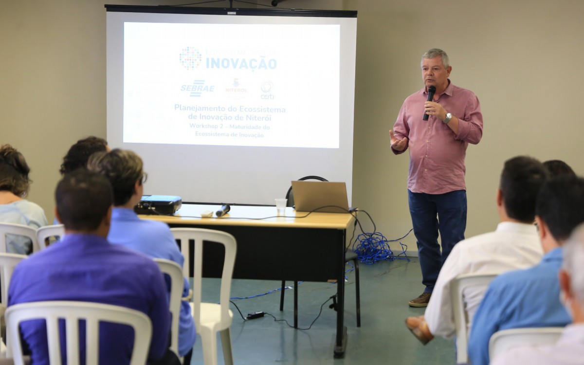 O prefeito Axel Grael destacou que Niterói tem vocação para a inovação tecnológica.