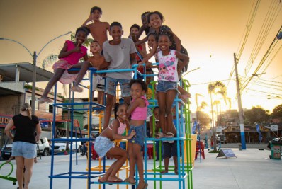 Praça da Manoel Reis é reformada em Nilópolis