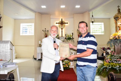 Prefeito de Paty entrega projeto para 2ª etapa do restauro da Matriz