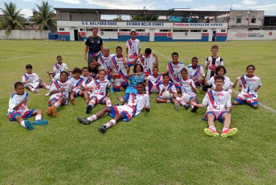 SE Belford Roxo Sub-13 está na final do Campeonato da Liga Iguaçuana