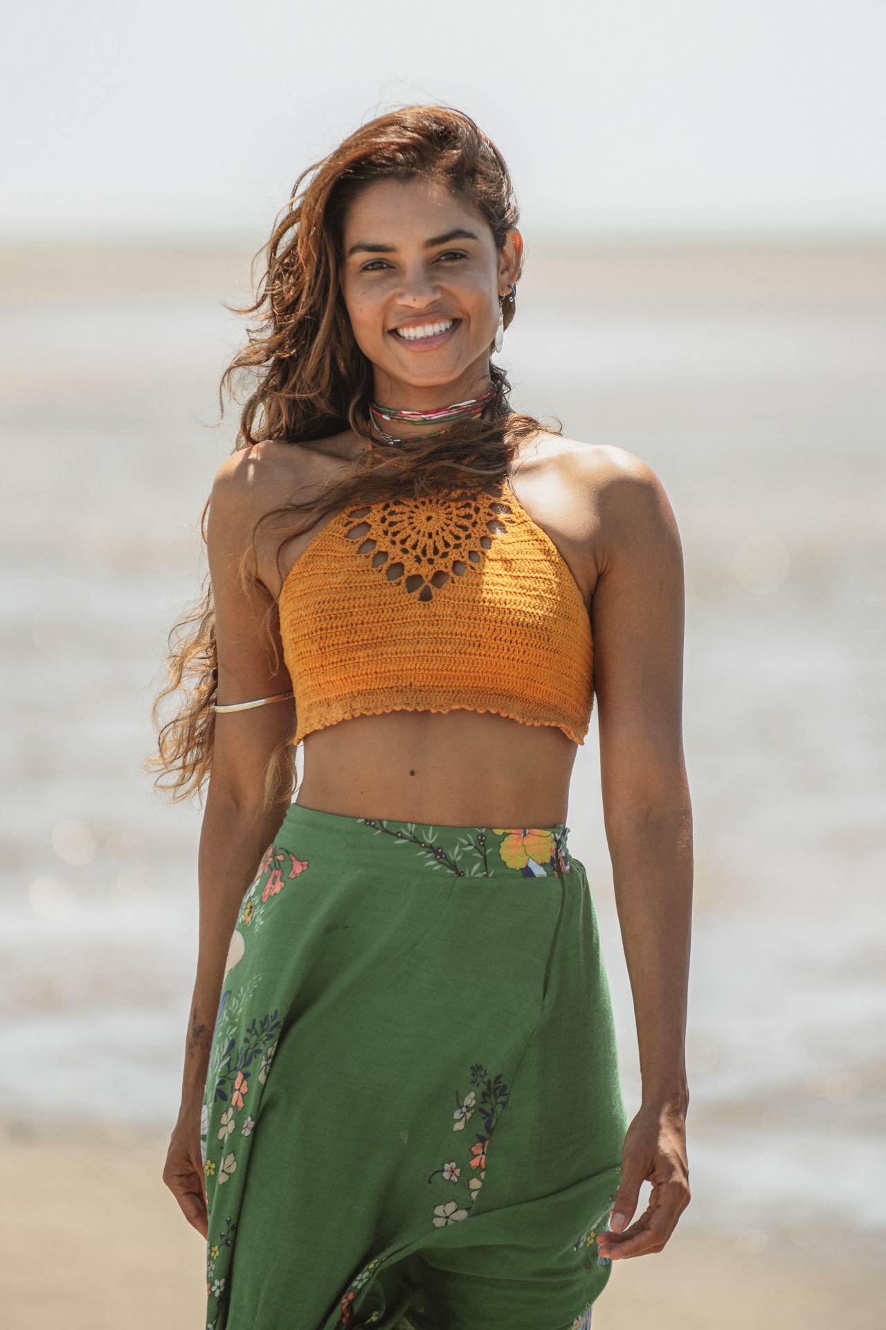 Lucy Alves dá vida à Brisa em 'Travessia' - Matheus Marques / TV Globo