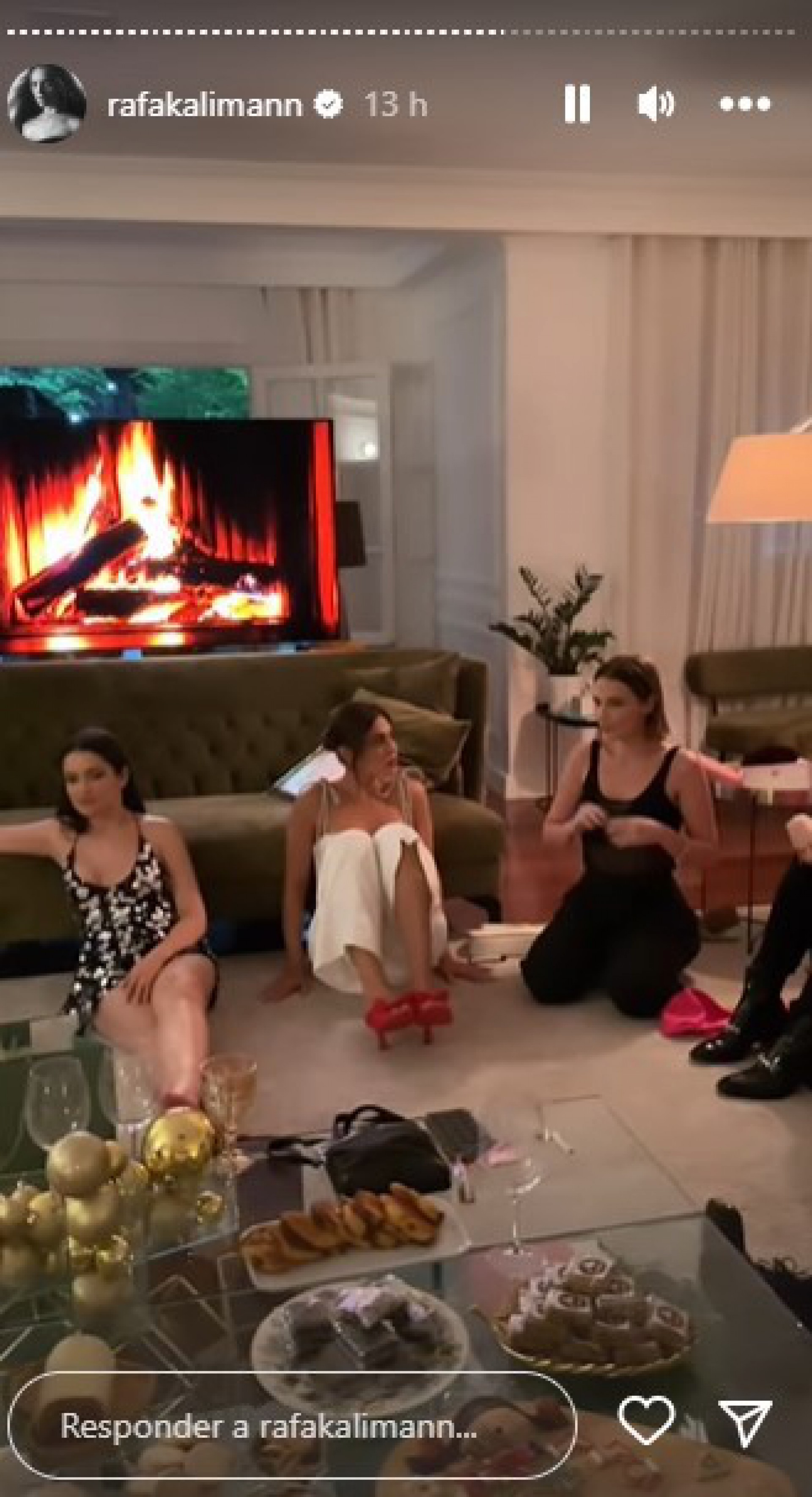 Rafa Kalimann recebe time de famosas para amigo oculto - Reprodução Internet