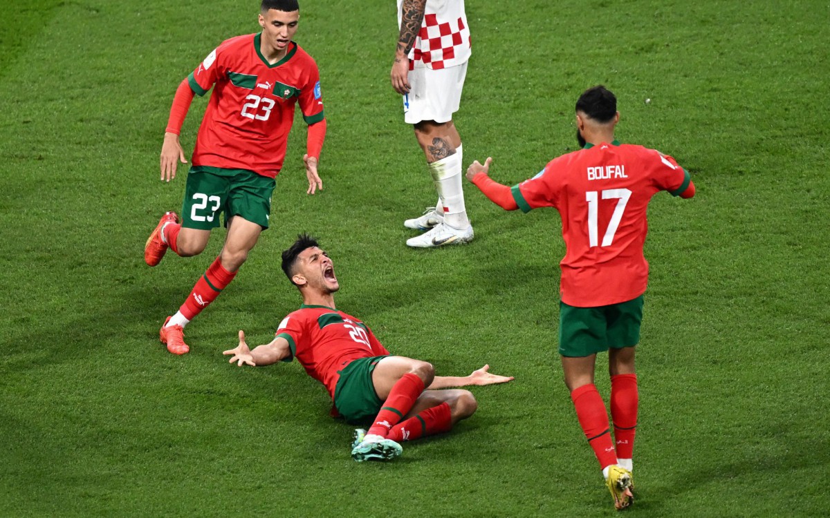 Cro&aacute;cia e Marrocos fizeram jogo animado na disputa de terceiro lugar