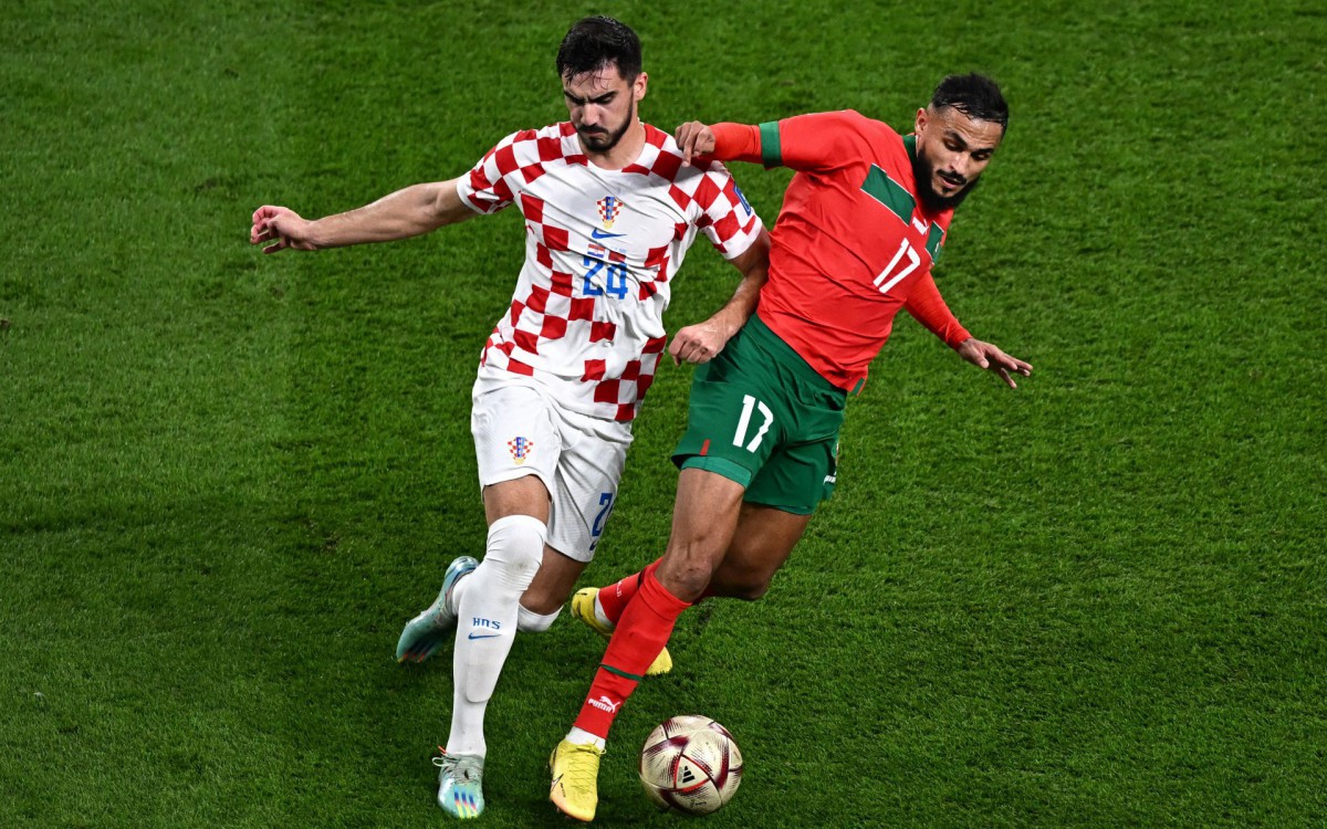 Cro&aacute;cia e Marrocos fizeram jogo animado na disputa de terceiro lugar