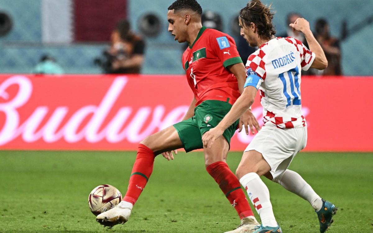 Cro&aacute;cia e Marrocos fizeram jogo animado na disputa de terceiro lugar