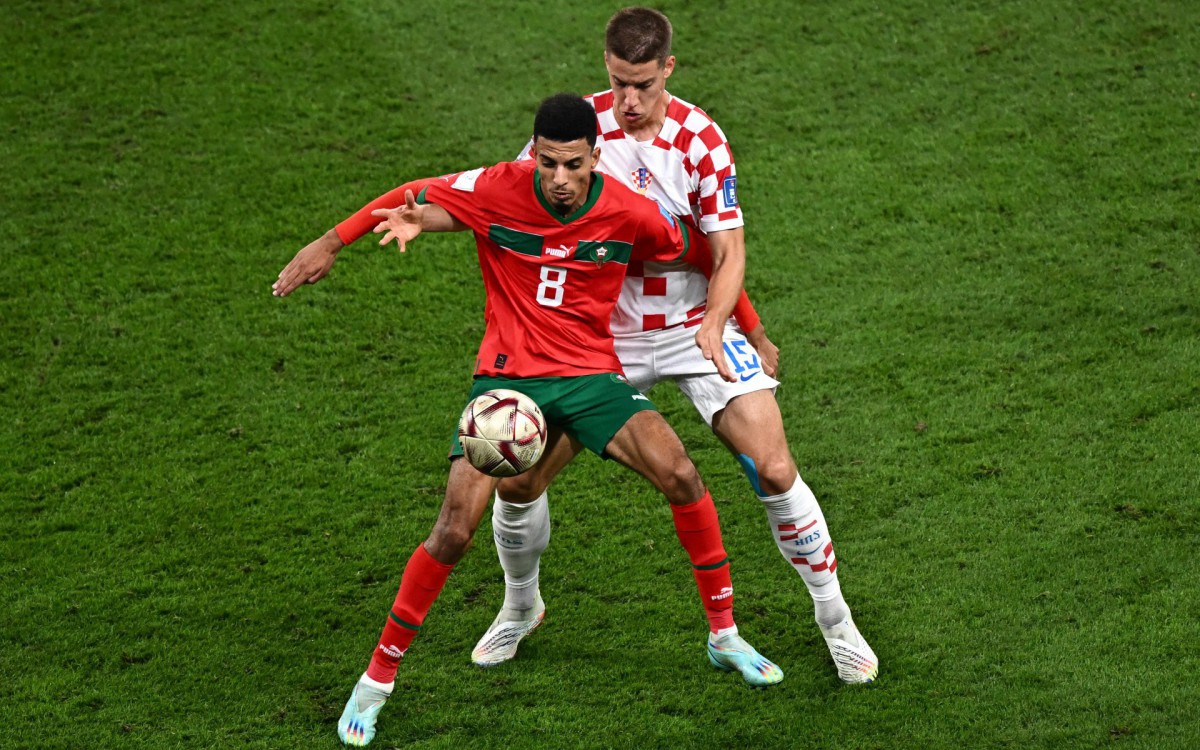 Cro&aacute;cia e Marrocos fizeram jogo animado na disputa de terceiro lugar