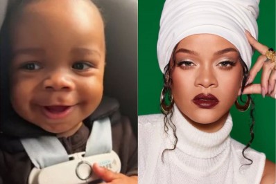 Rihanna compartiliha imagens do filho pela primeira vez após sete meses