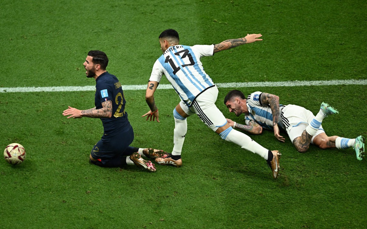 Argentina e Fran&ccedil;a fizeram a grande final da Copa do Mundo