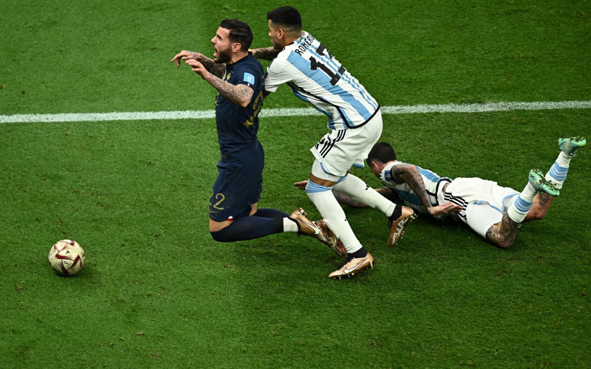 Argentina e Fran&ccedil;a fizeram a grande final da Copa do Mundo