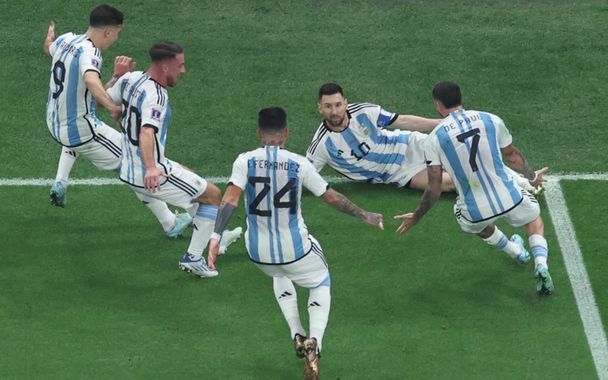 Argentina e Fran&ccedil;a fizeram a grande final da Copa do Mundo