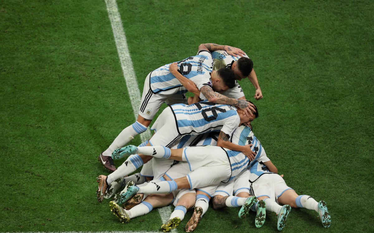 Argentina e Fran&ccedil;a fizeram a grande final da Copa do Mundo