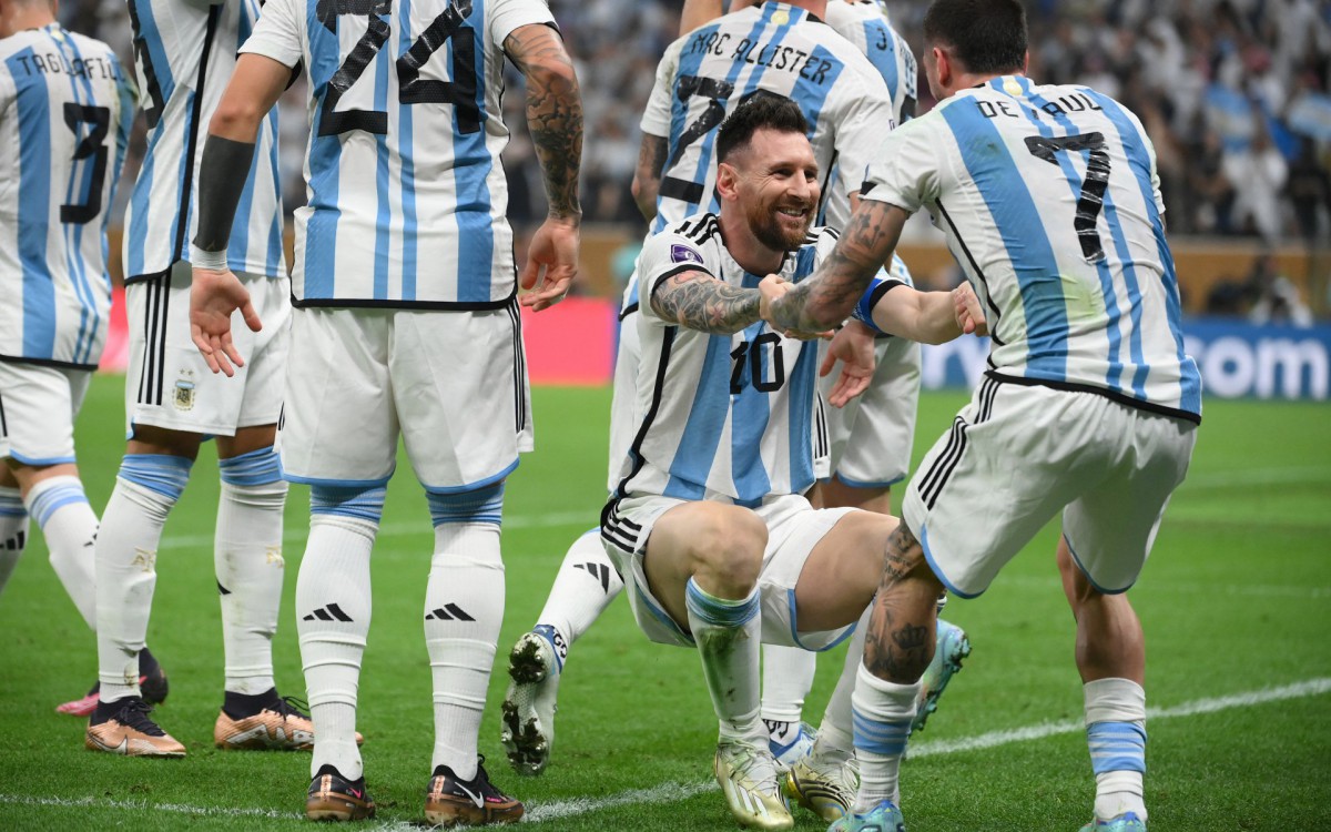 Argentina e Fran&ccedil;a fizeram a grande final da Copa do Mundo
