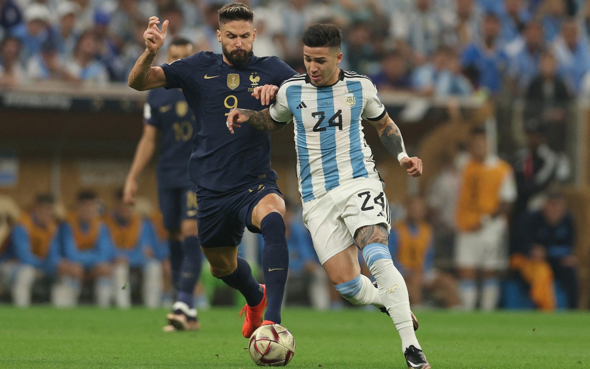 Argentina e Fran&ccedil;a fizeram a grande final da Copa do Mundo