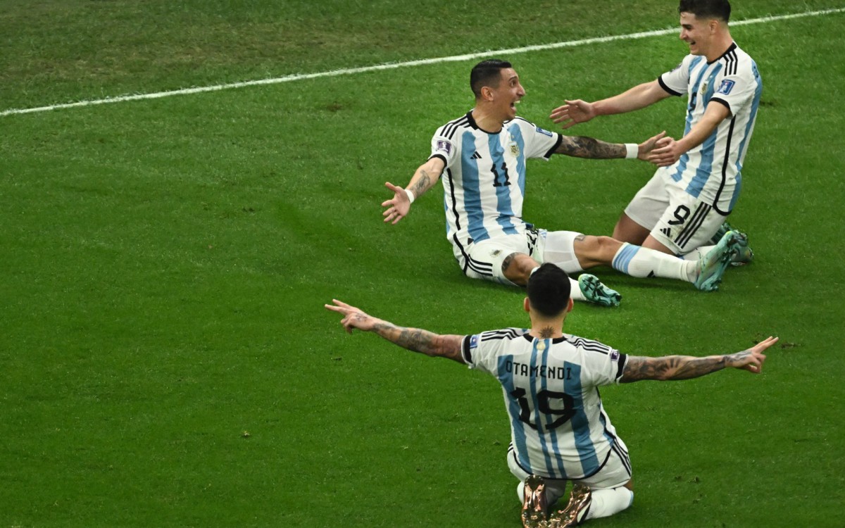 Argentina e Fran&ccedil;a fizeram a grande final da Copa do Mundo